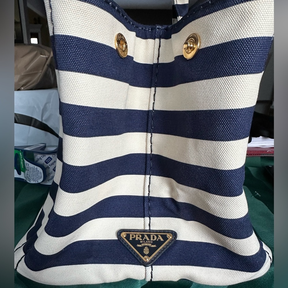 PRADA Canapa Convertible Tote Bag - Picture 10 of 10